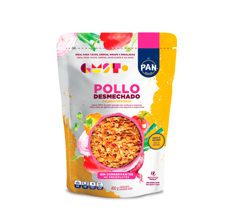 GUST. P.A.N. GEZUPFTES HÄHNCHENFLEISCH 1 KG