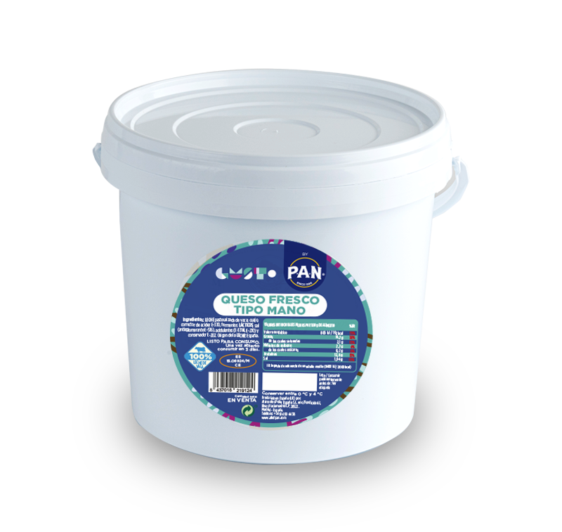 GUST. P.A.N. HANDKÄSE EIMER 5 KG