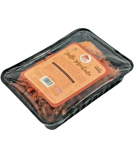 TIEFGEFRORENES GEZUPFTES HÄHNCHENFLEISCH